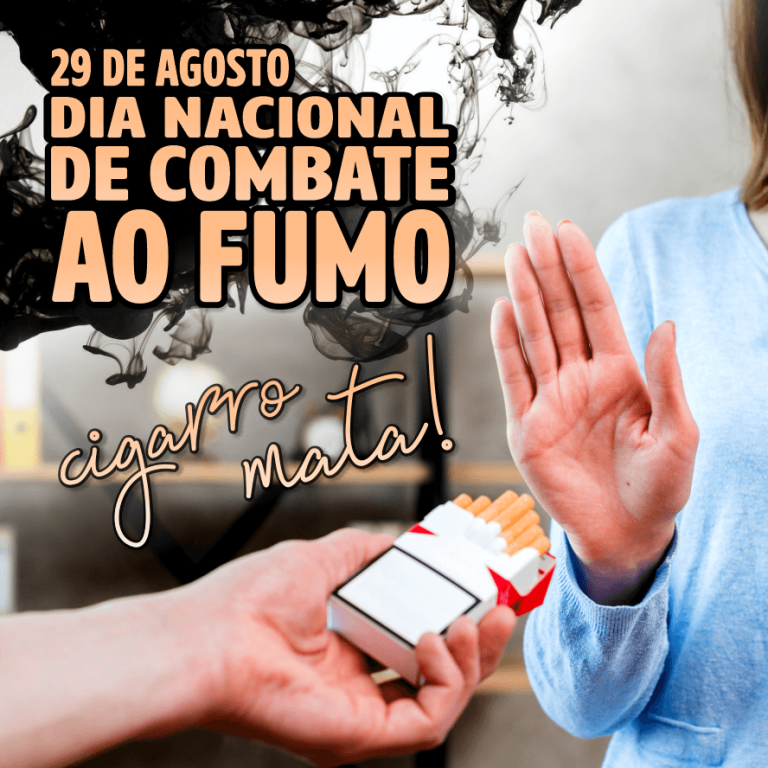 29 08 Dia Nacional de Combate ao Fumo WR Medicina e Segurança do